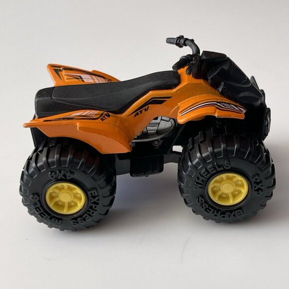 Greenbrier International ATV Express Wheels Orange Plastic Kids Toy - Picture 1 of 7